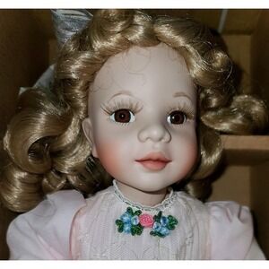 Ashton Drake Galleries Melissa Victorian Girl Doll Sandy Freeman Porcelain